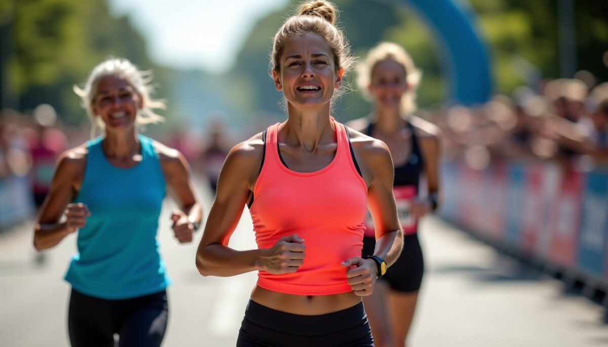 Temps moyen au semi-marathon féminin : références selon l'âge et le niveau